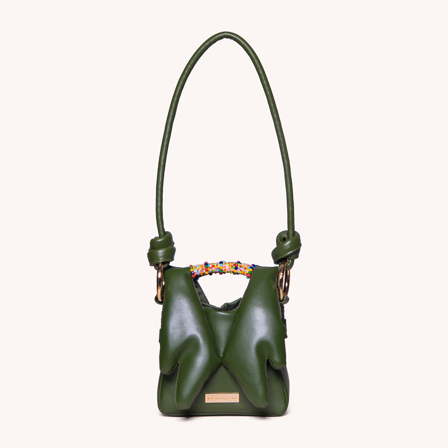 Inarú Mini Bag Green Embroidery