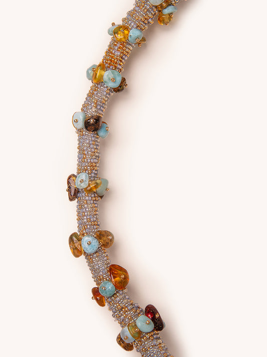 Ambar & Larimar Charm