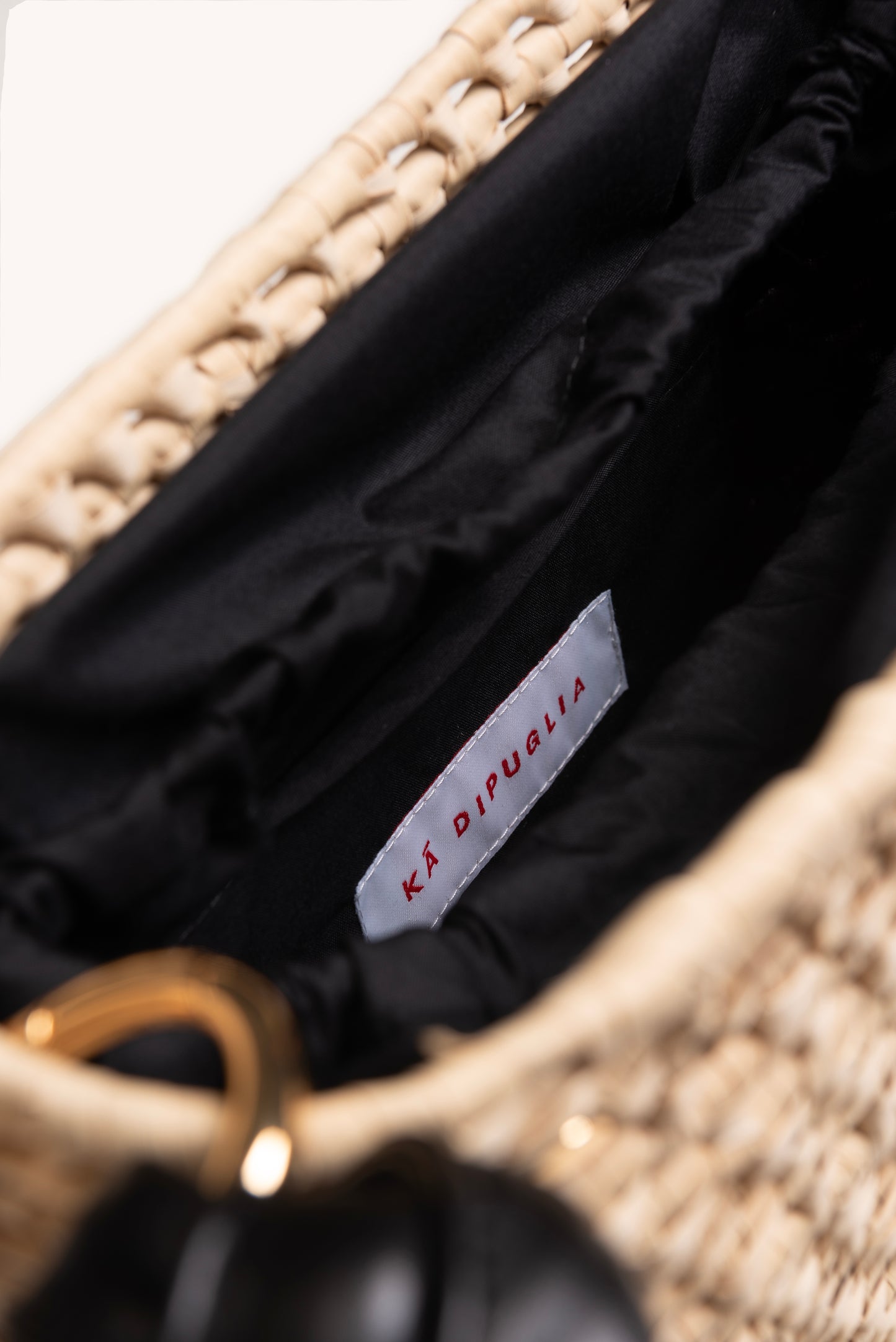 Ôni Mini Bag with Beaded Handle