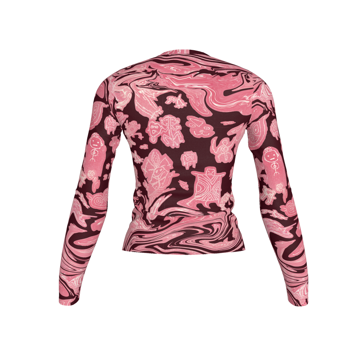 Wakairi Pink Long Sleeve