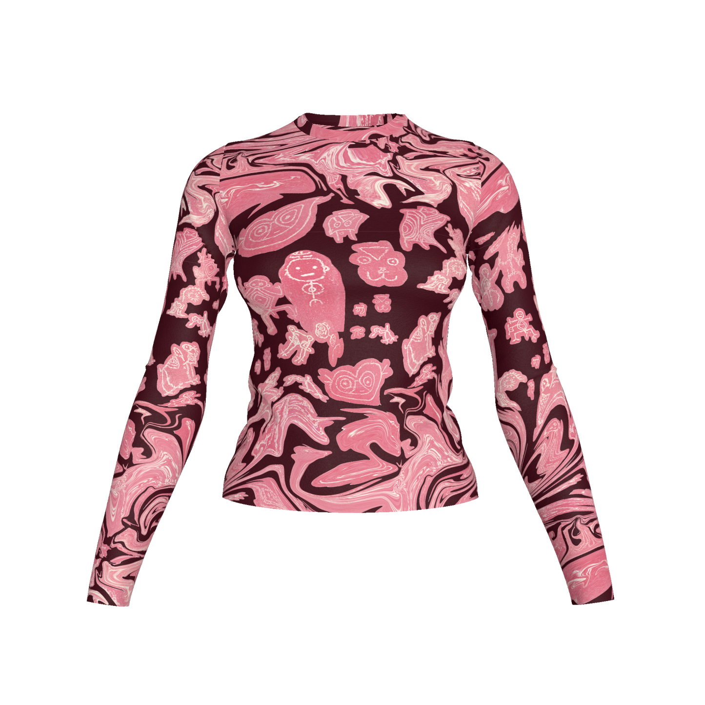 Wakairi Pink Long Sleeve