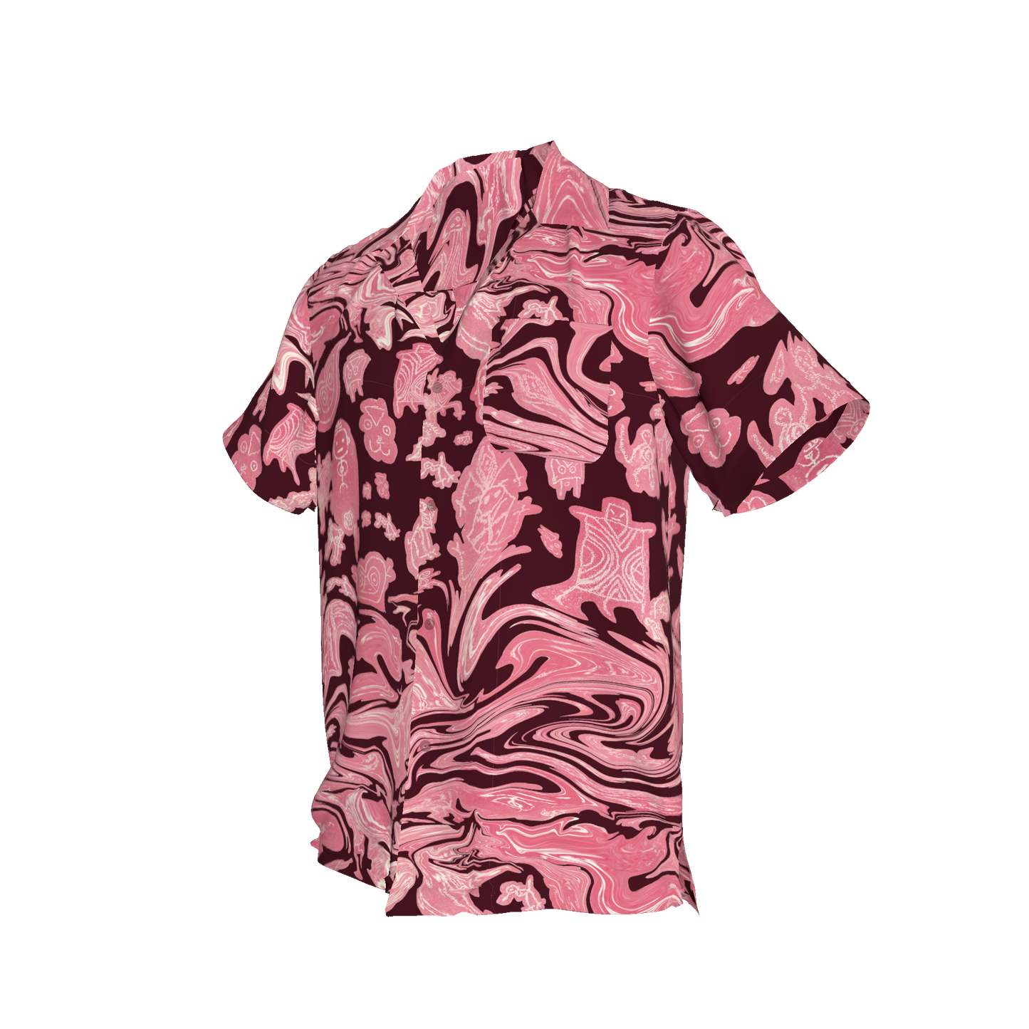 Wakairi Pink Shirt