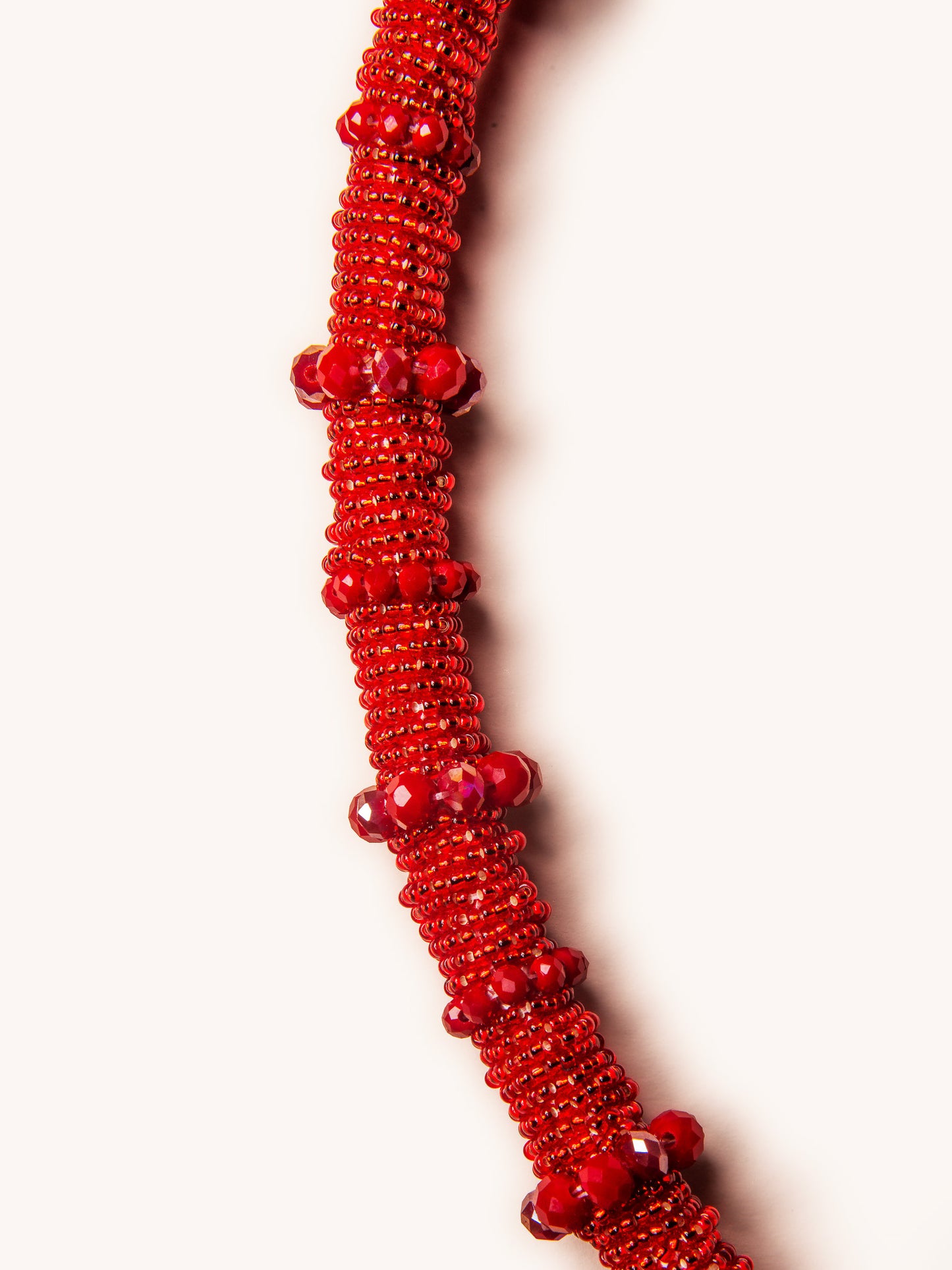 Tai Beaded  Red Charm