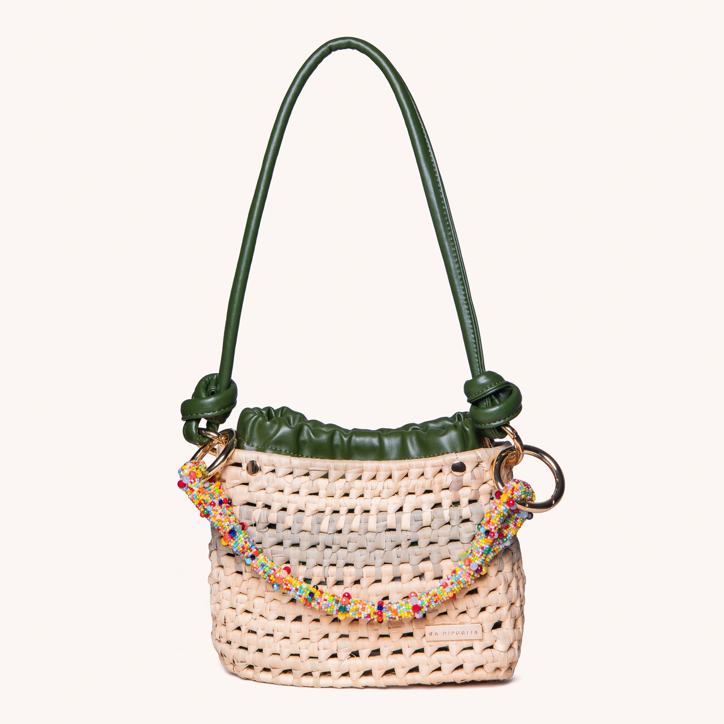 Ôni Mini Bag with Beaded Charm