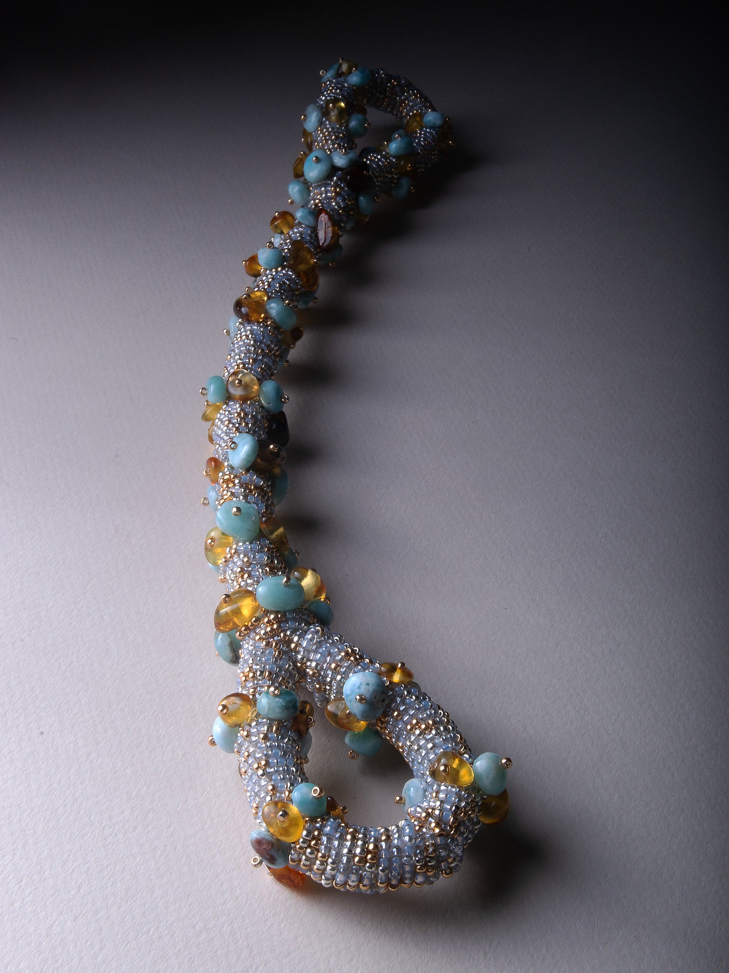 Ambar & Larimar Charm