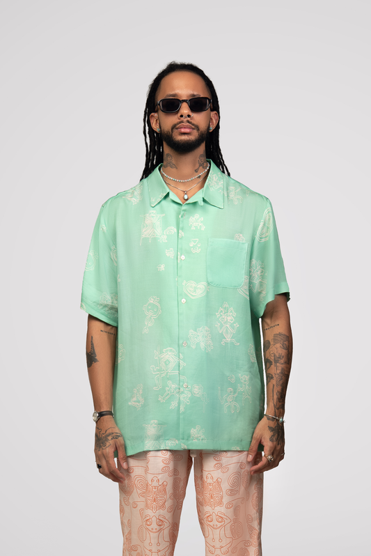 Usa Weyu Mint Shirt