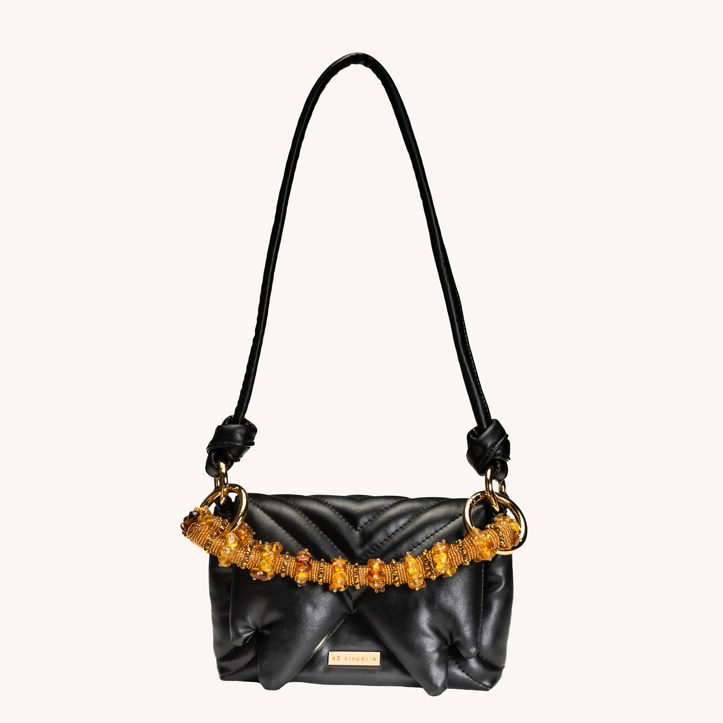 Ibakari Bag Black Amber Handle