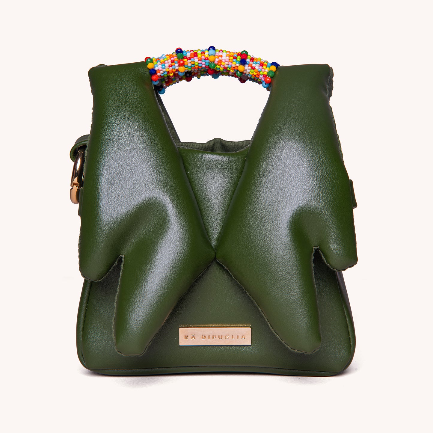 Inarú Mini Bag Green Embroidery
