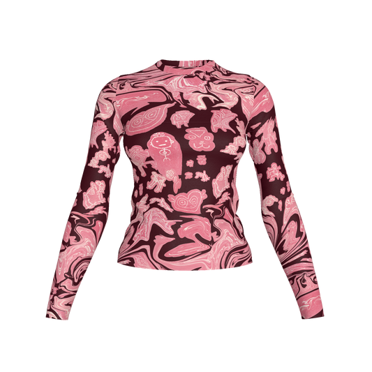 Wakairi Pink Long Sleeve