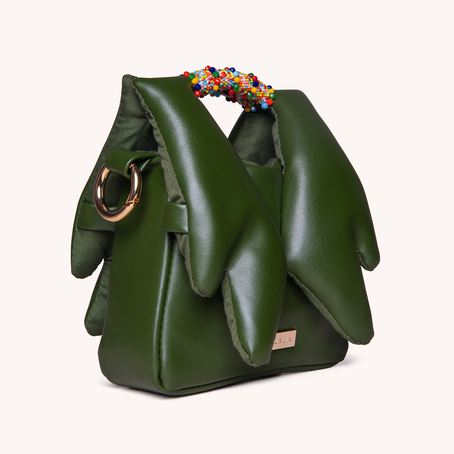 Inarú Mini Bag Green Embroidery